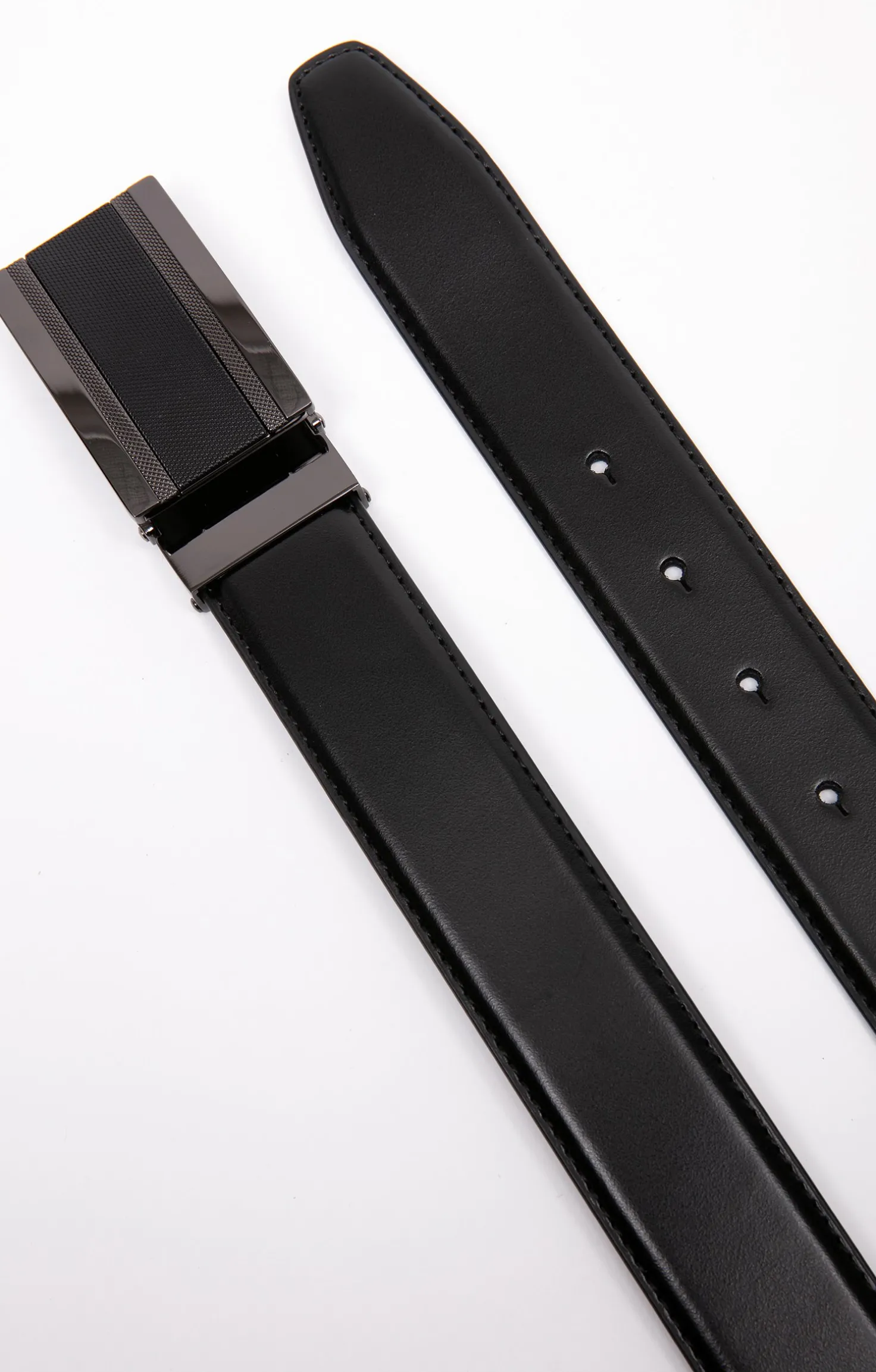 Armand Thiery Ceinture à plaque - Noir Best