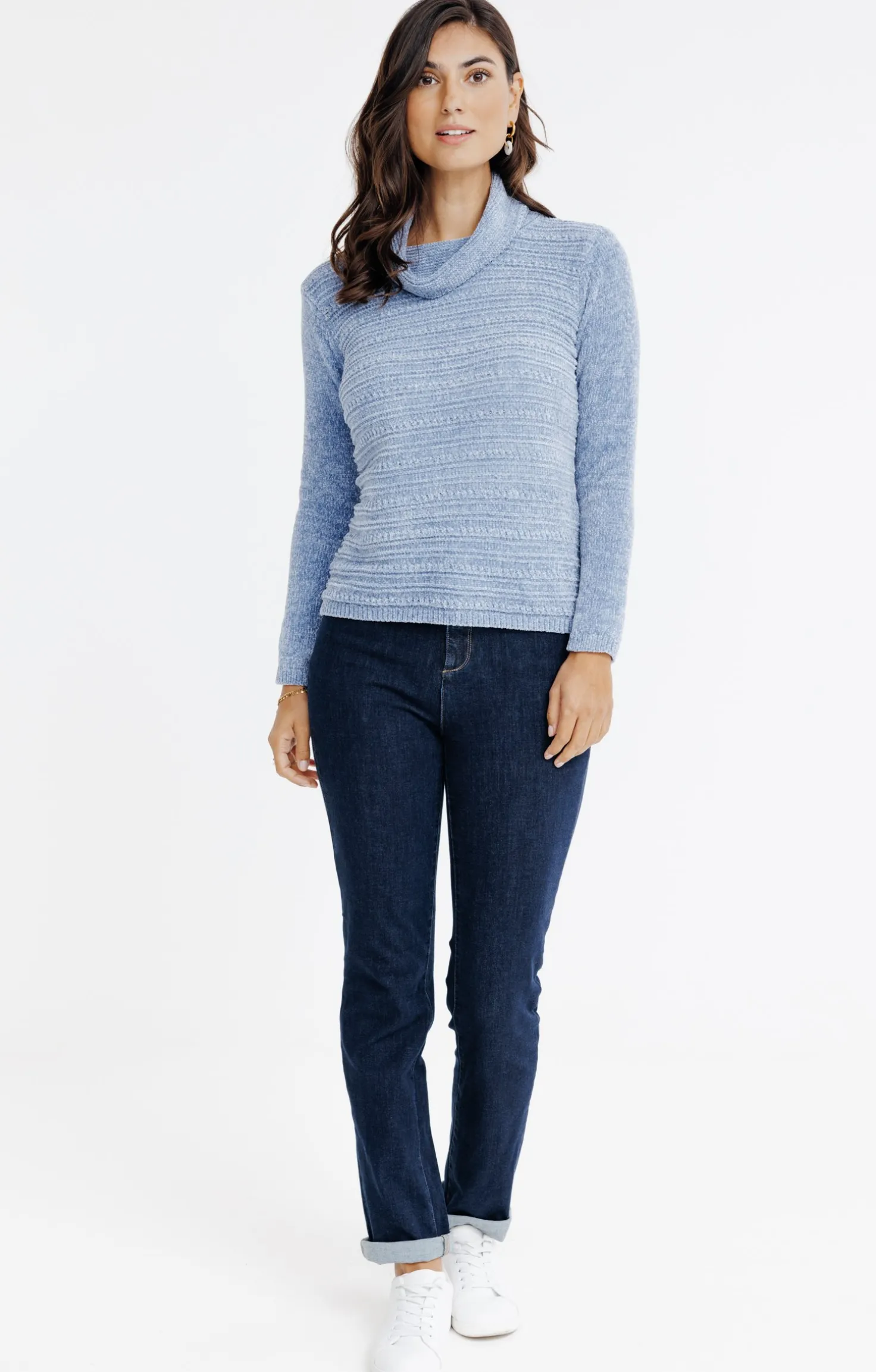 Armand Thiery PULL EN CHENILLE TRICOTAGE FANTAISIE - Bleuciel Online
